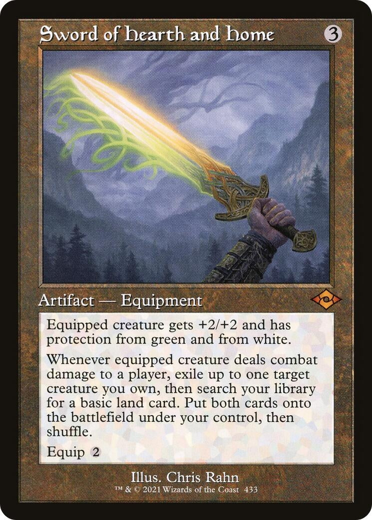 Image for Sword of Hearth and Home (Retro Frame) (433) - Magic: The Gathering