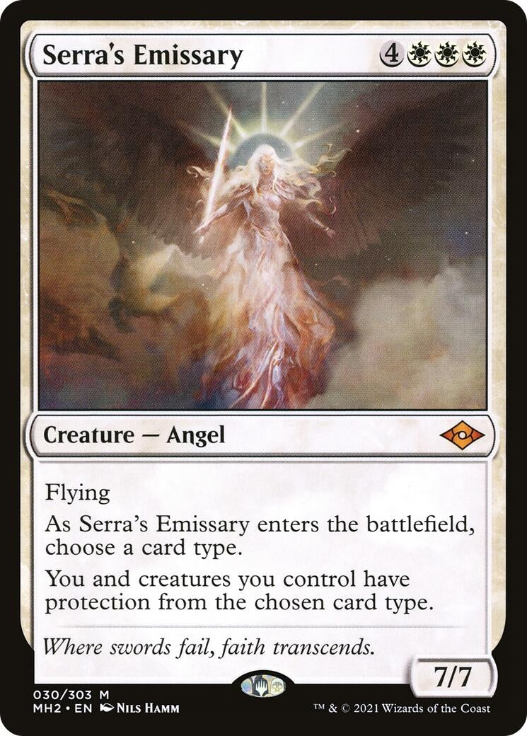 Image for Serra's Emissary (30) - Magic: The Gathering