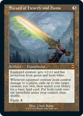 Image for Sword of Hearth and Home (Retro Frame) (Foil Etched) (433) - Magic: The Gathering