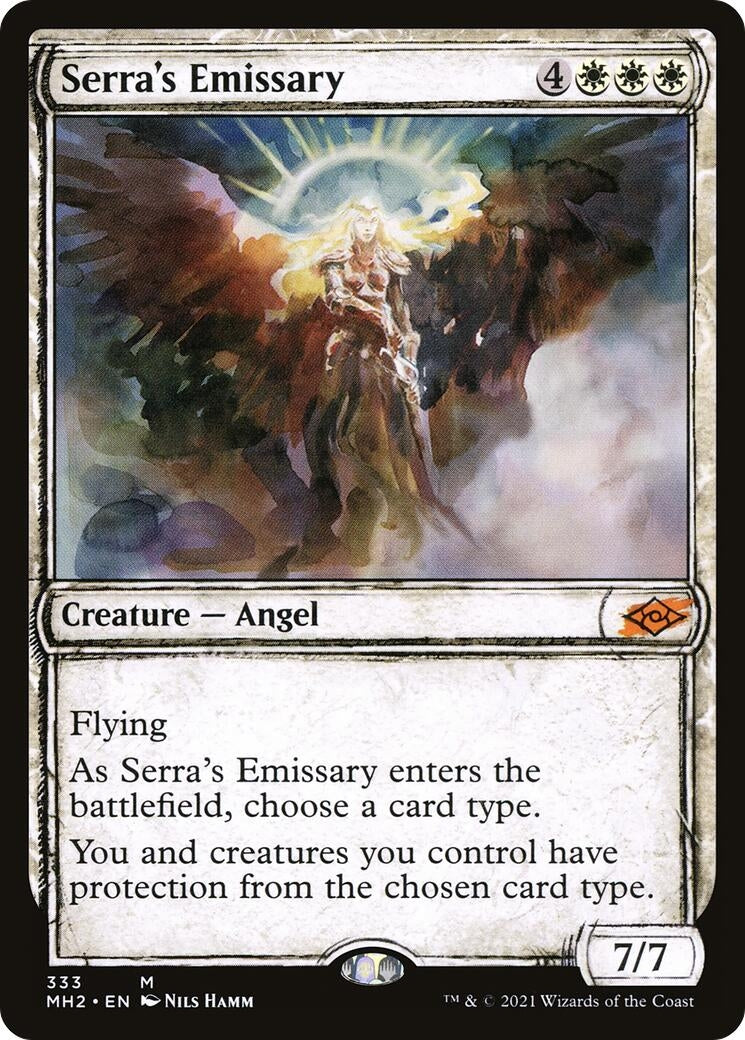 Image for Serra's Emissary (Showcase) (333) - Magic: The Gathering