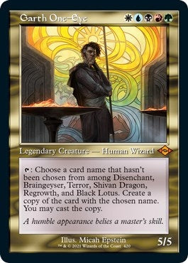 Image for Garth One-Eye (Retro Frame) (Foil Etched) (420) - Magic: The Gathering
