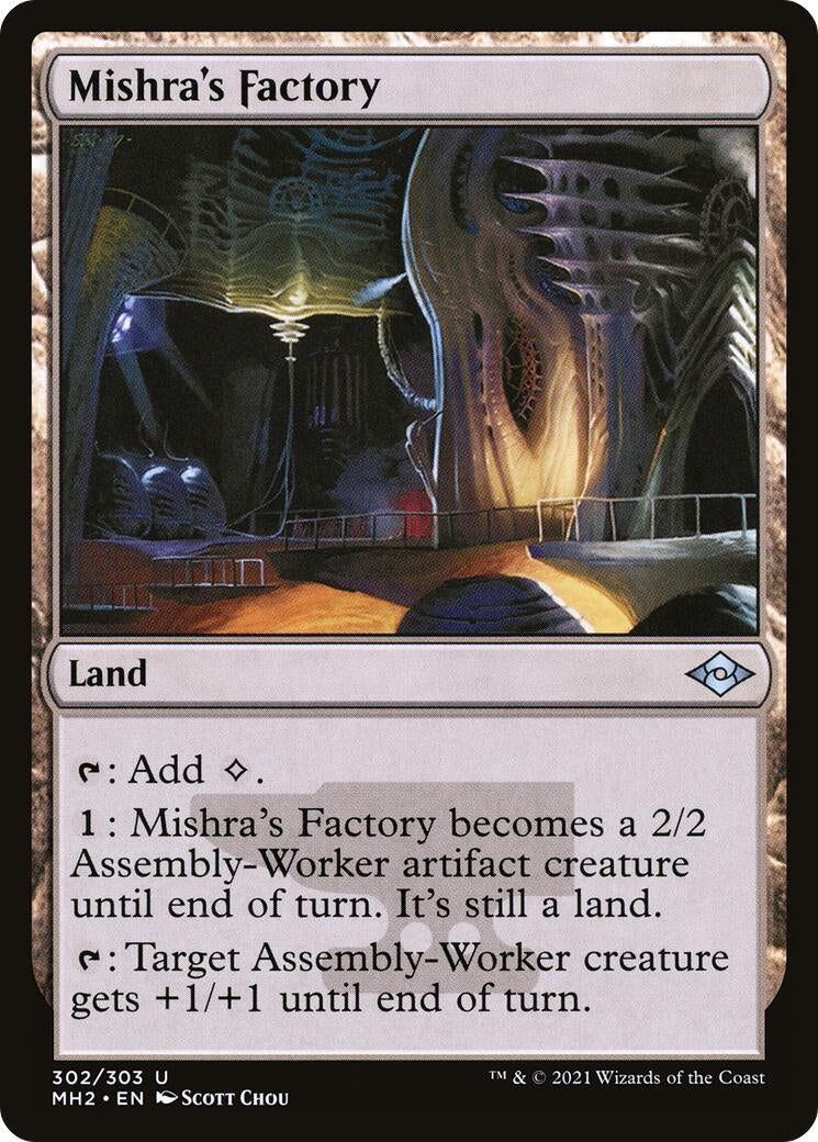 Image for Mishra's Factory (302) - Magic: The Gathering