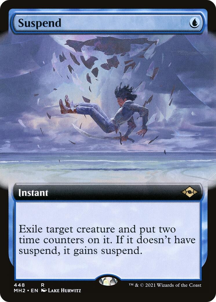 Image for Suspend (Extended Art) (448) - Magic: The Gathering