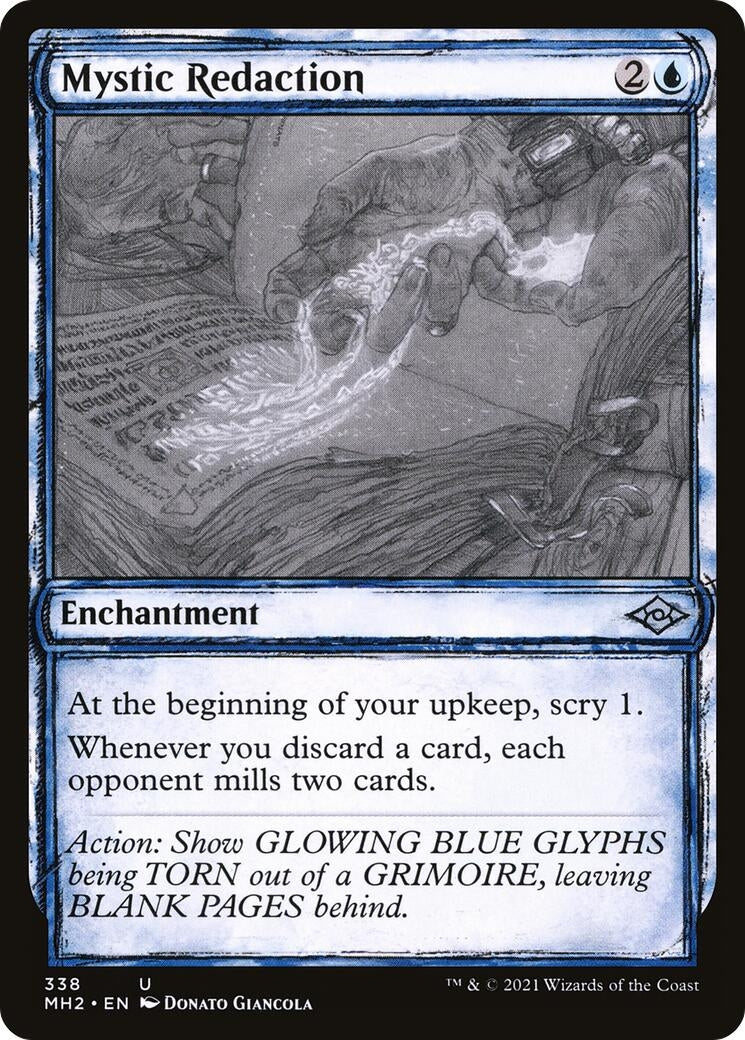 Image for Mystic Redaction (Showcase) (338) - Magic: The Gathering
