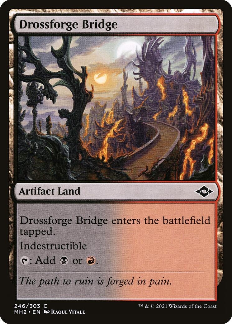 Image for Drossforge Bridge (246) - Magic: The Gathering