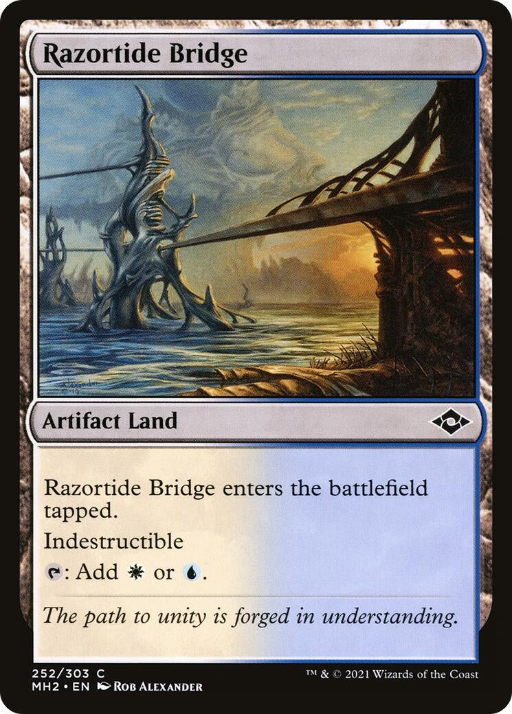 Image for Razortide Bridge (252) - Magic: The Gathering
