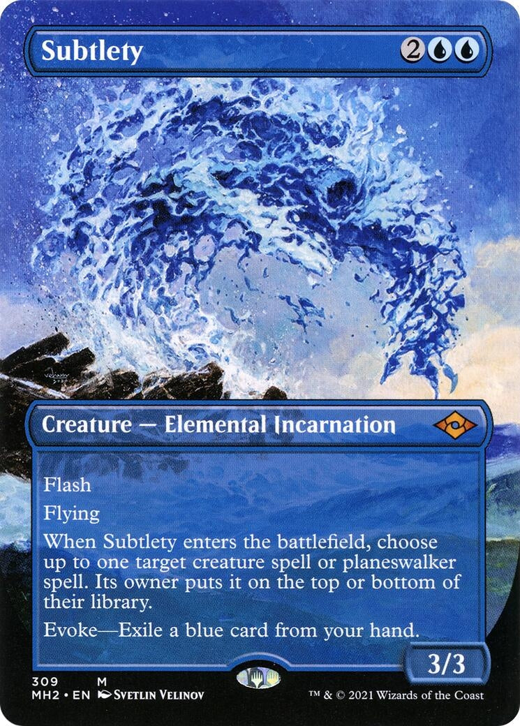 Image for Subtlety (Borderless) (309) - Magic: The Gathering