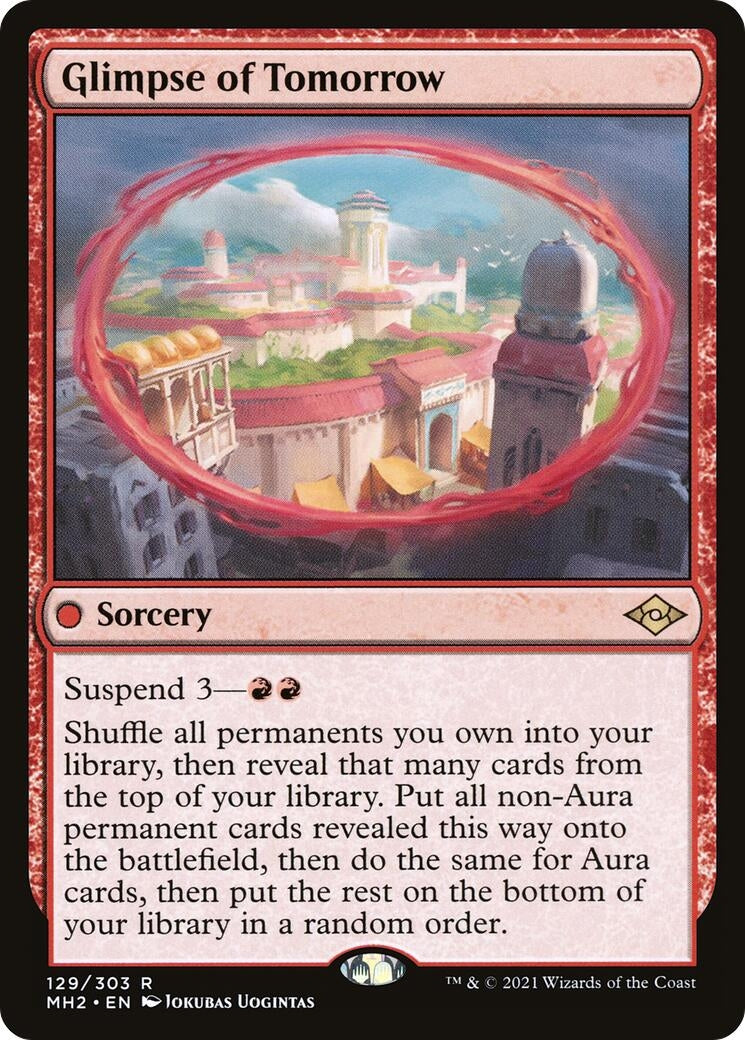 Image for Glimpse of Tomorrow (129) - Magic: The Gathering