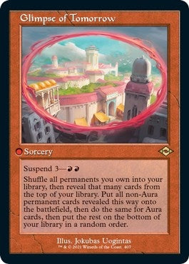 Image for Glimpse of Tomorrow (Retro Frame) (Foil Etched) (407) - Magic: The Gathering