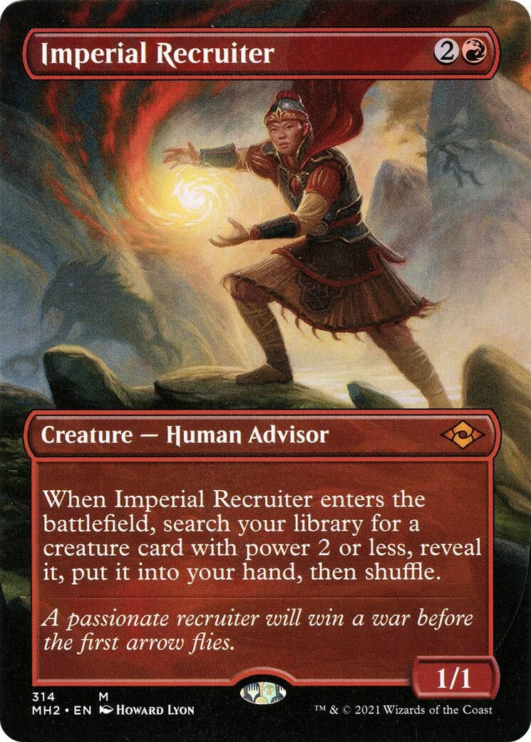 Image for Imperial Recruiter (Borderless) (314) - Magic: The Gathering