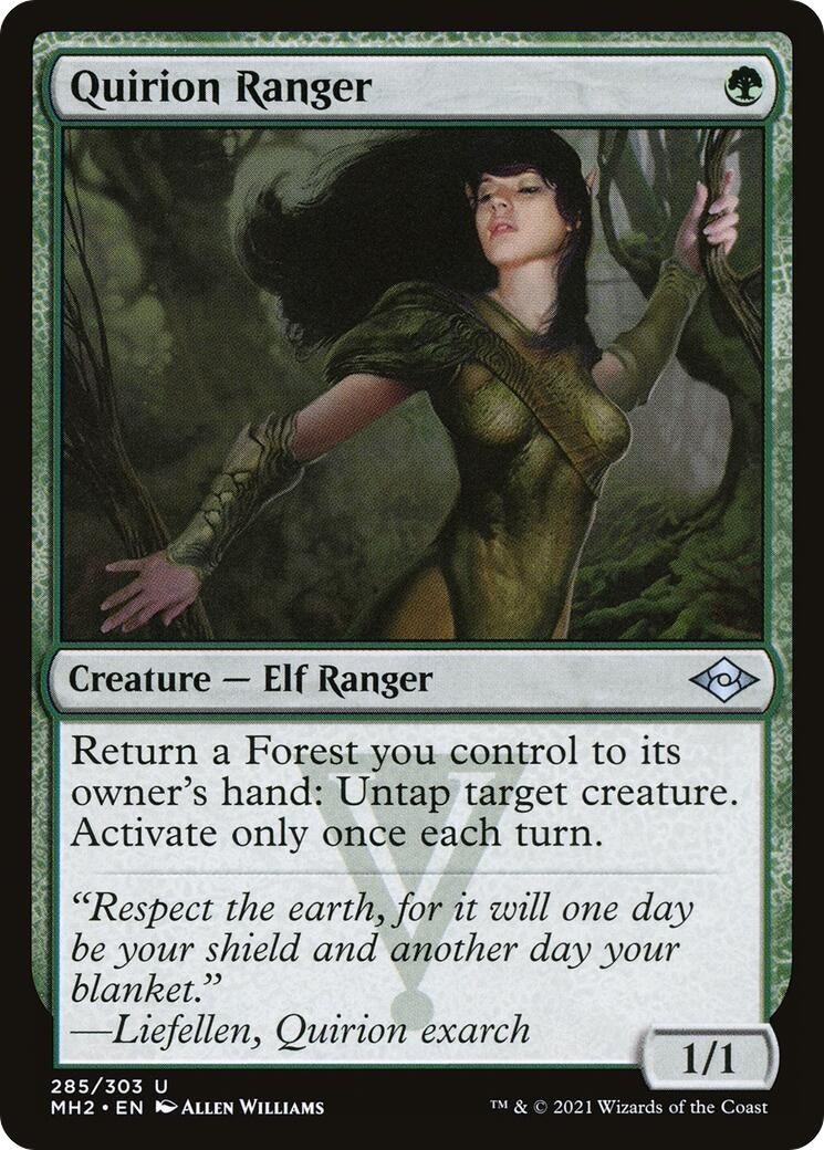 Image for Quirion Ranger (285) - Magic: The Gathering