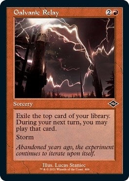 Image for Galvanic Relay (Retro Frame) (Foil Etched) (406) - Magic: The Gathering