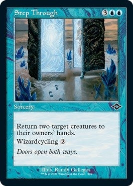 Image for Step Through (Retro Frame) (Foil Etched) (392) - Magic: The Gathering
