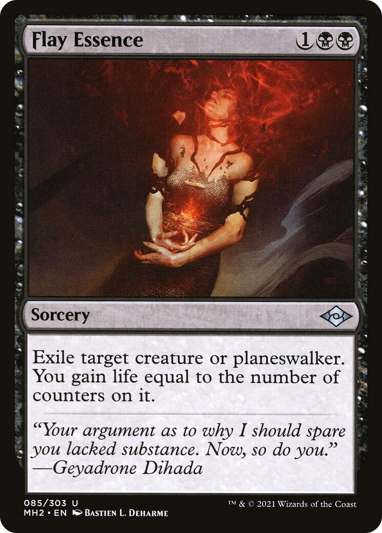 Image for Flay Essence (85) - Magic: The Gathering