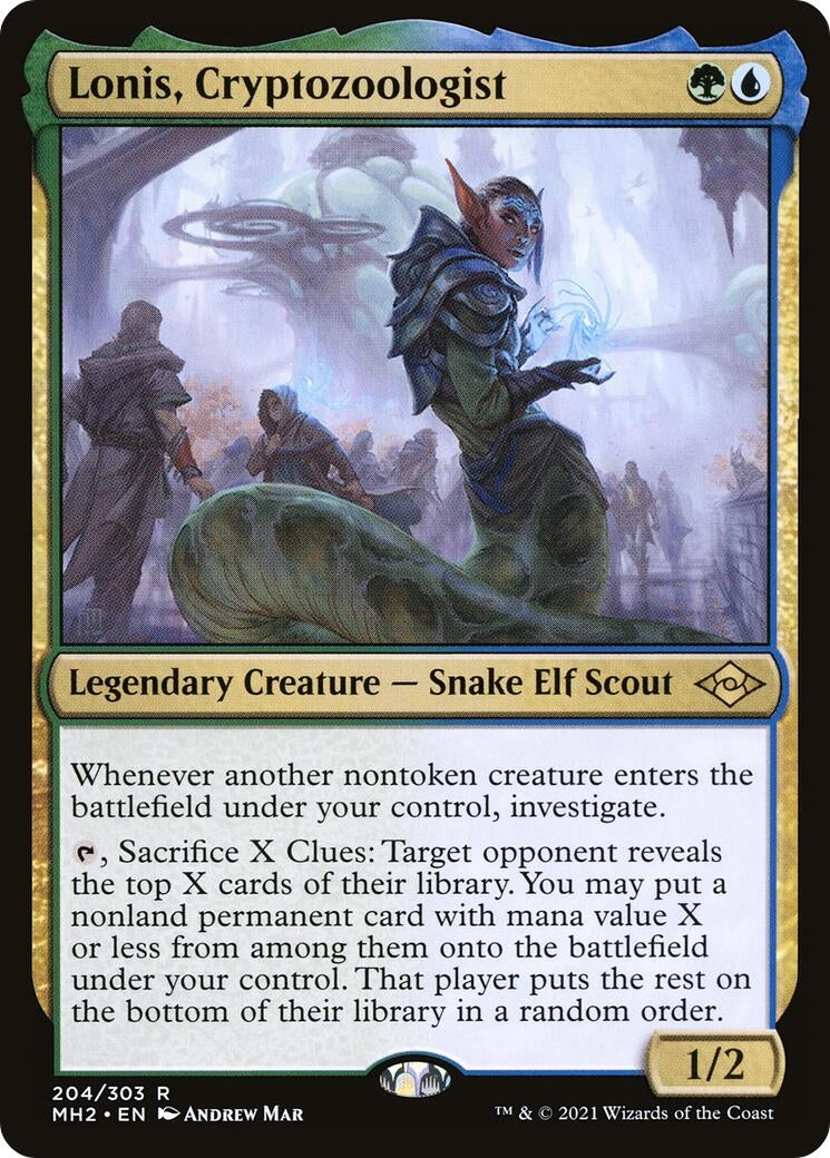 Image for Lonis, Cryptozoologist (204) - Magic: The Gathering