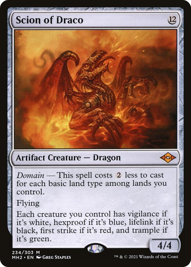 Image for Scion of Draco (234) - Magic: The Gathering