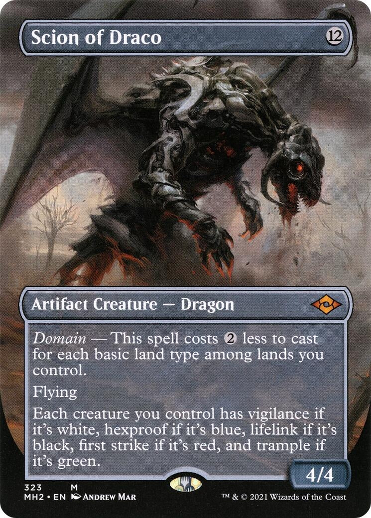 Image for Scion of Draco (Borderless) (323) - Magic: The Gathering
