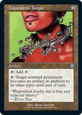 Image for Liquimetal Torque (Retro Frame) (Foil Etched) (428) - Magic: The Gathering