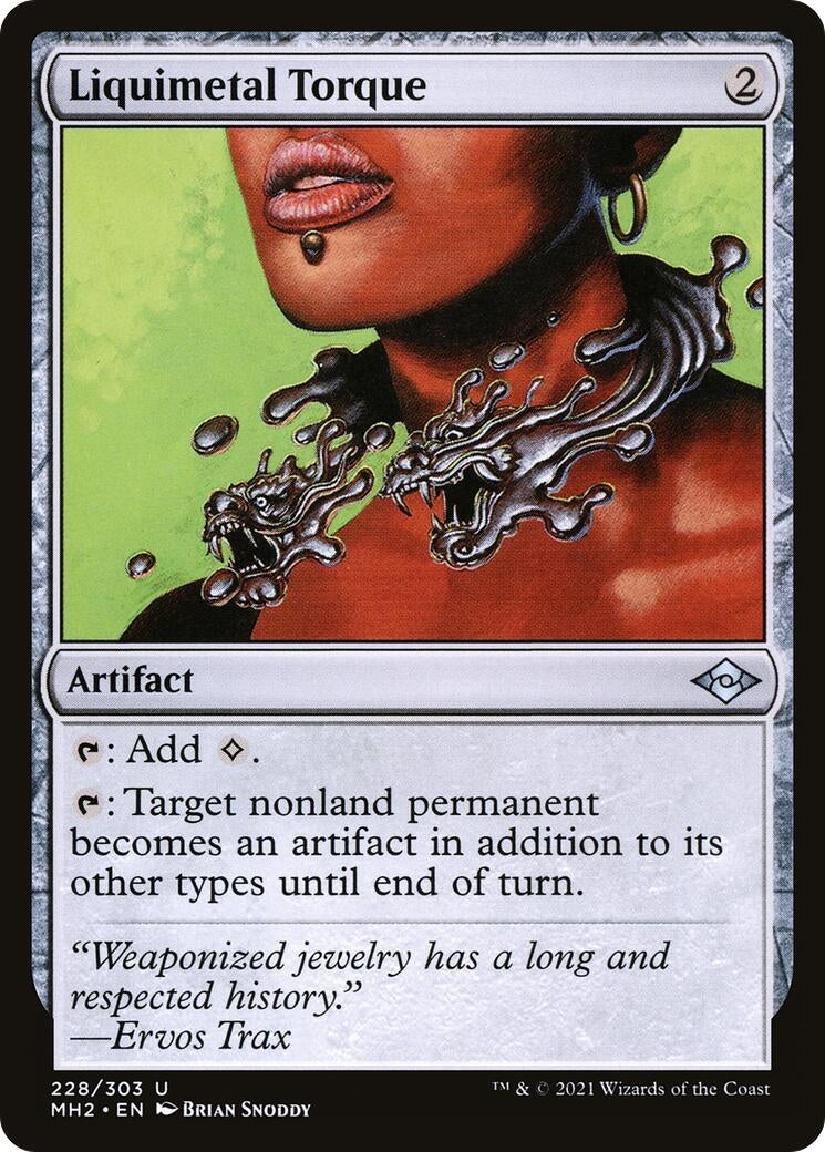 Image for Liquimetal Torque (228) - Magic: The Gathering