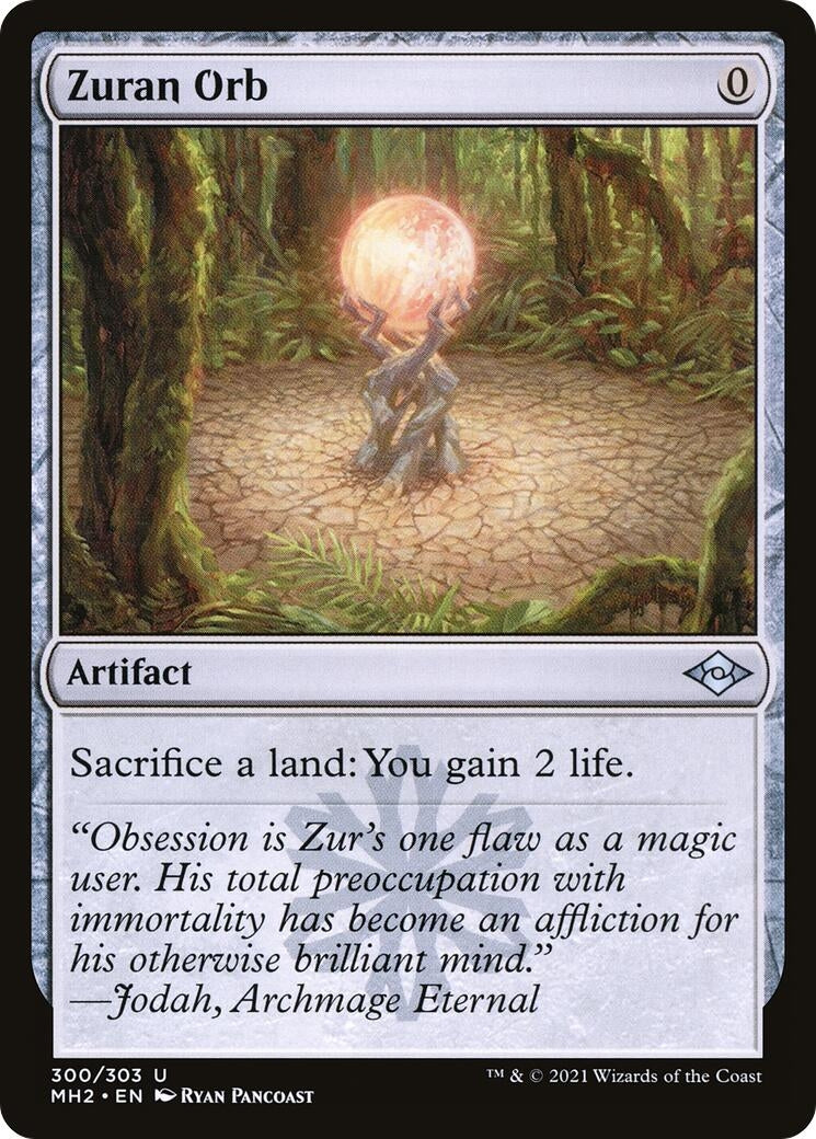 Image for Zuran Orb (300) - Magic: The Gathering
