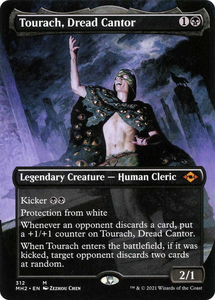 Image for Tourach, Dread Cantor (Borderless) (312) - Magic: The Gathering