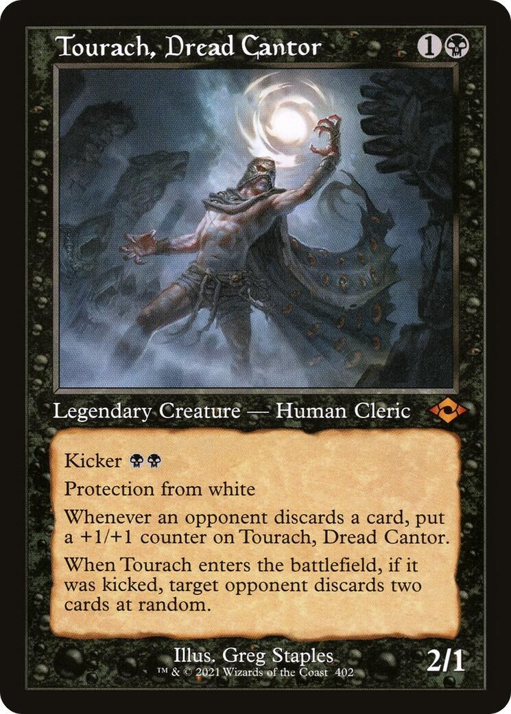 Image for Tourach, Dread Cantor (Retro Frame) (402) - Magic: The Gathering