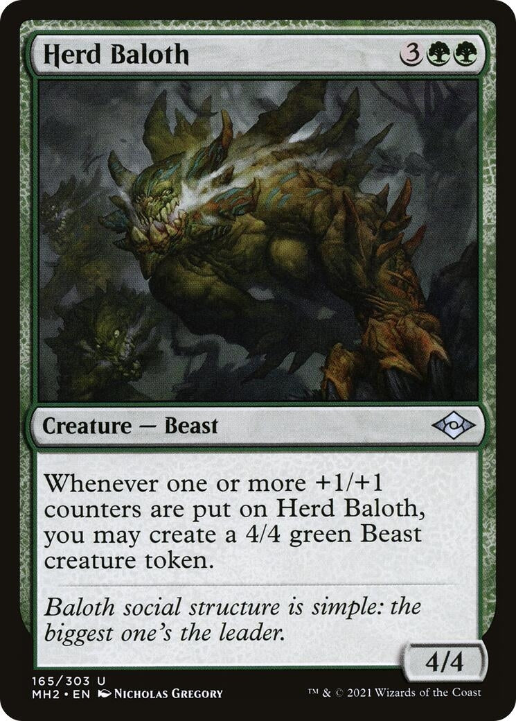 Image for Herd Baloth (165) - Magic: The Gathering