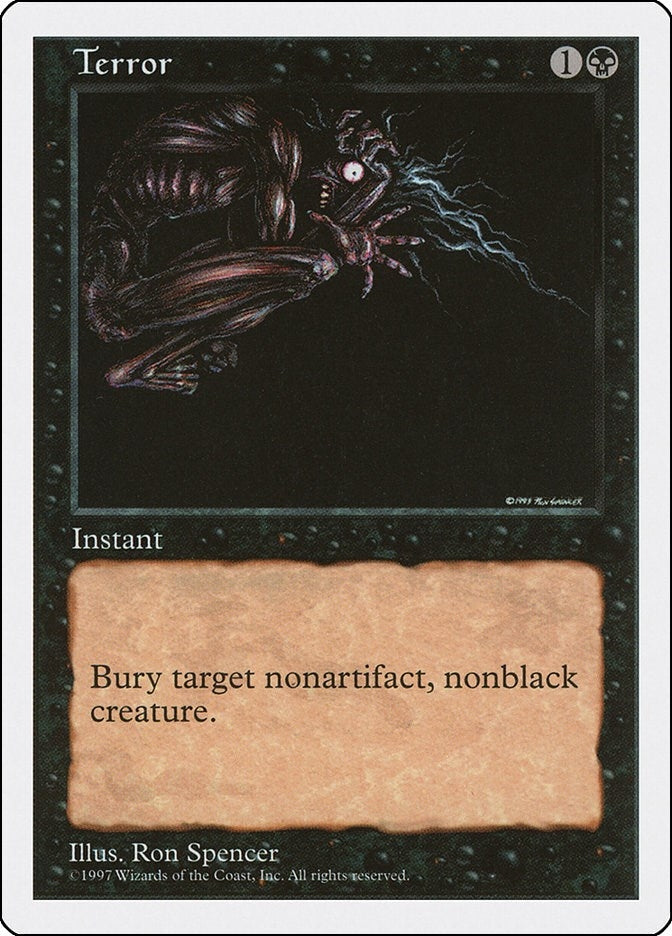 Image for Terror - Magic: The Gathering