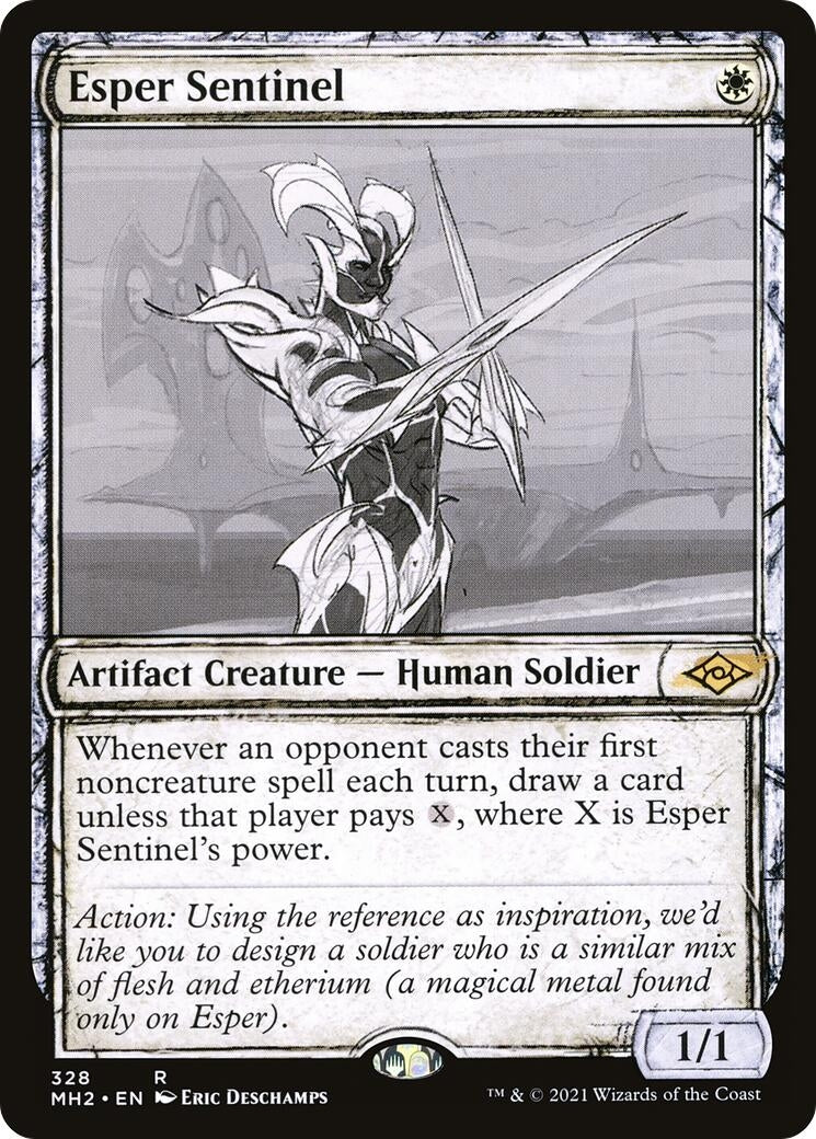 Image for Esper Sentinel (Showcase) (328) - Magic: The Gathering