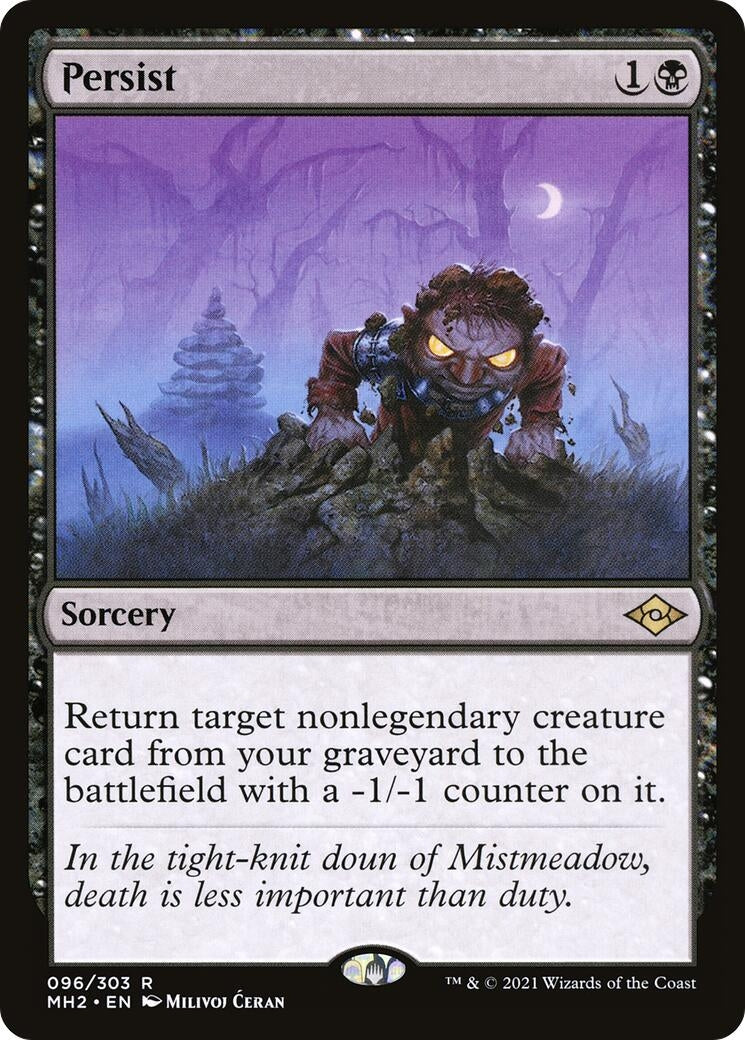 Image for Persist (96) - Magic: The Gathering
