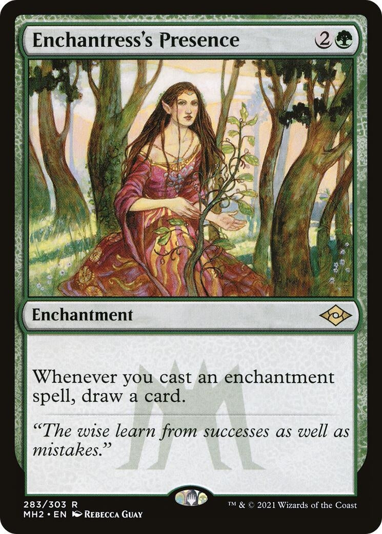 Image for Enchantress's Presence (283) - Magic: The Gathering