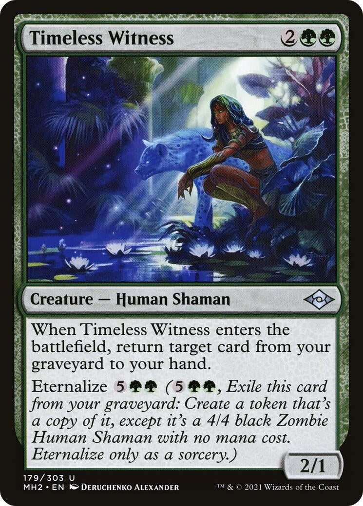 Image for Timeless Witness (179) - Magic: The Gathering