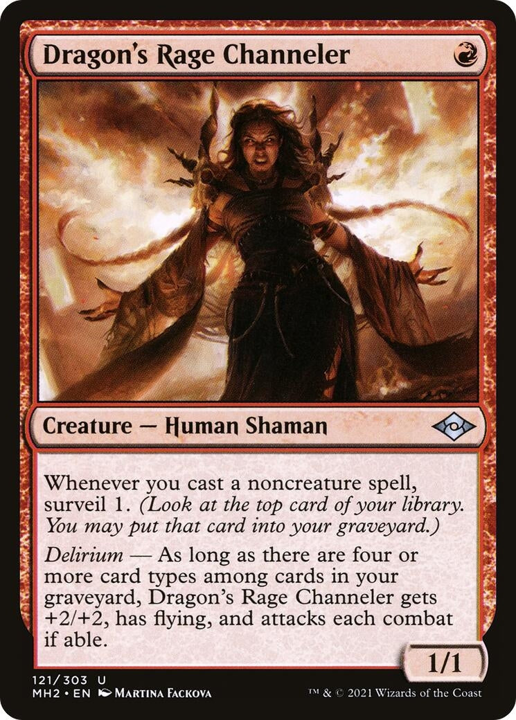 Image for Dragon's Rage Channeler (121) - Magic: The Gathering