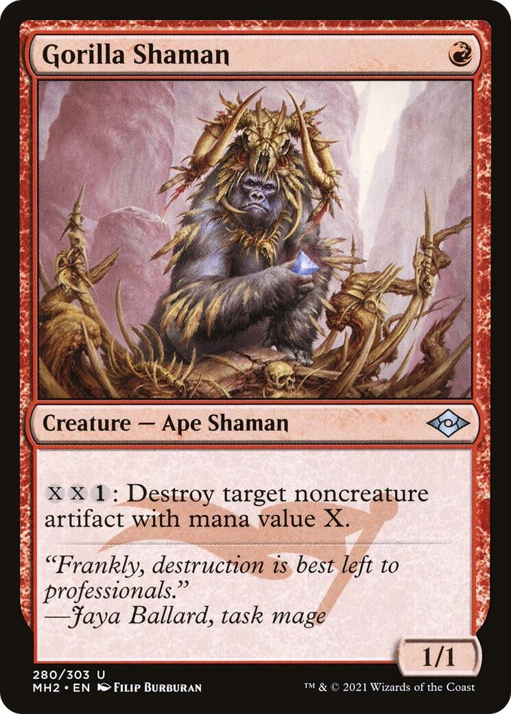 Image for Gorilla Shaman (280) - Magic: The Gathering