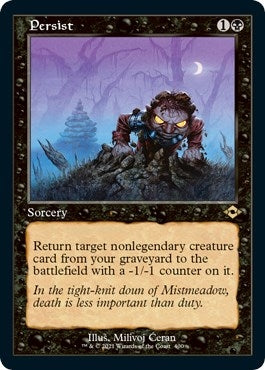 Image for Persist (Retro Frame) (Foil Etched) (400) - Magic: The Gathering