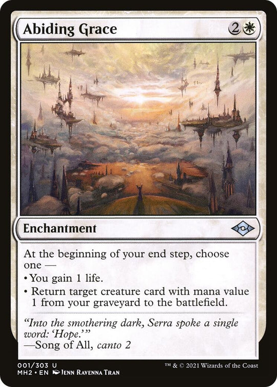 Image for Abiding Grace (1) (MH2) - Magic: The Gathering
