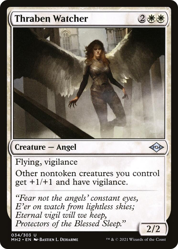 Image for Thraben Watcher (34) - Magic: The Gathering