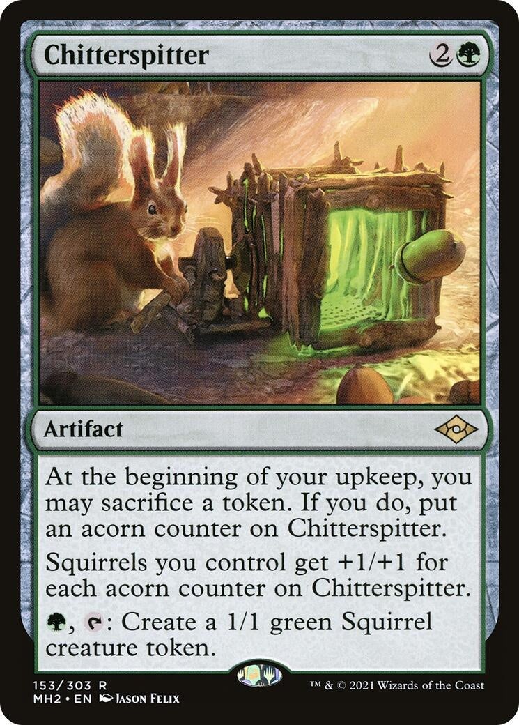 Image for Chitterspitter (153) - Magic: The Gathering