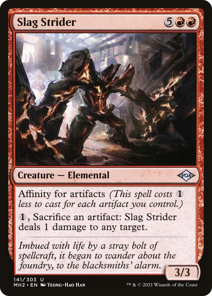 Image for Slag Strider (141) - Magic: The Gathering