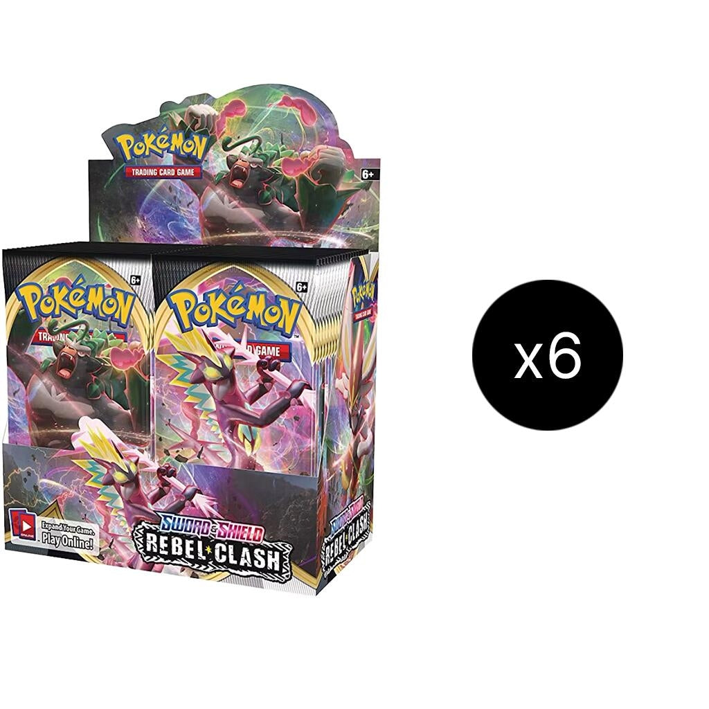 Image for Rebel Clash Booster Box Case - Pokemon