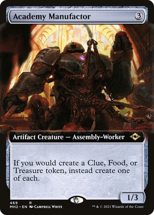 Image for Academy Manufactor (Extended Art) (469) (MH2) - Magic: The Gathering
