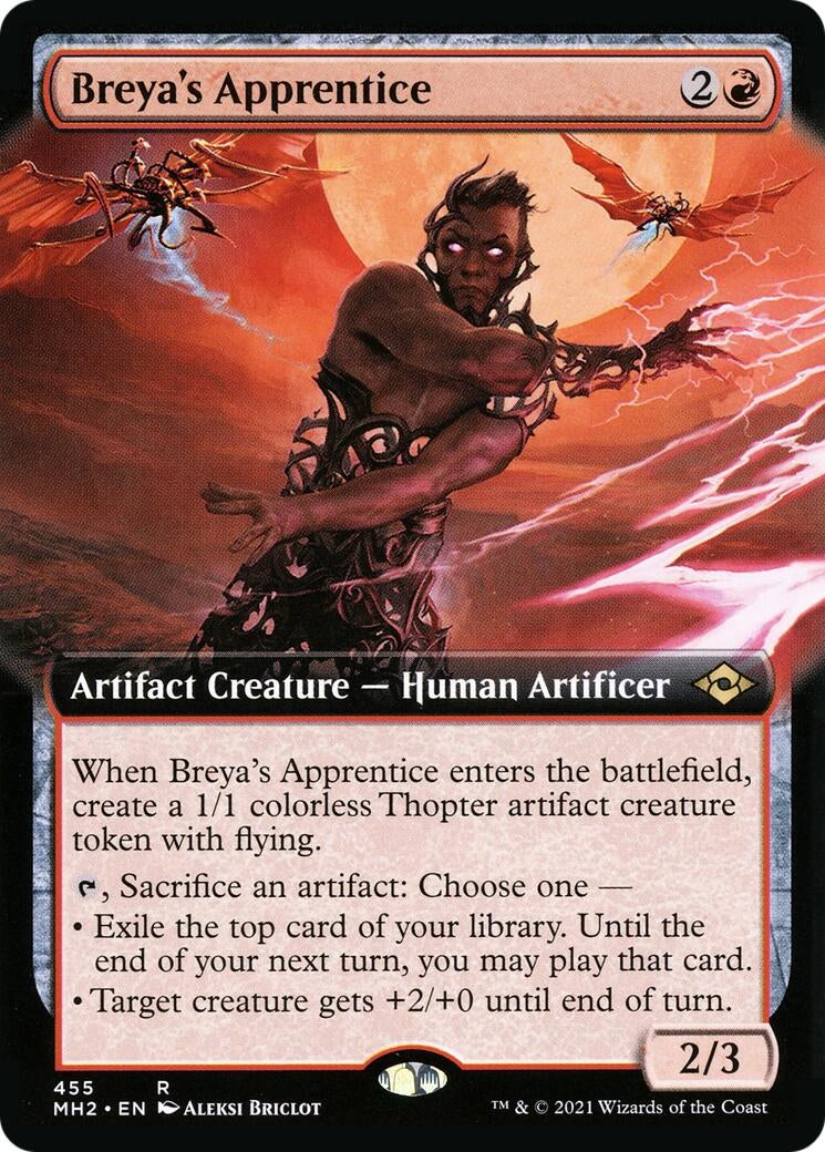 Image for Breya's Apprentice (Extended Art) (455) - Magic: The Gathering
