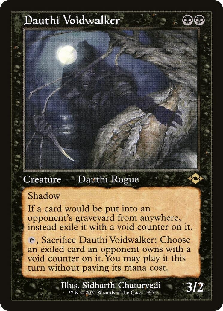 Image for Dauthi Voidwalker (Retro Frame) (397) - Magic: The Gathering
