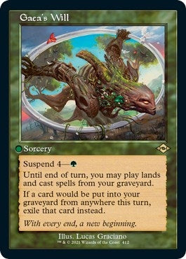 Image for Gaea's Will (Retro Frame) (Foil Etched) (412) - Magic: The Gathering