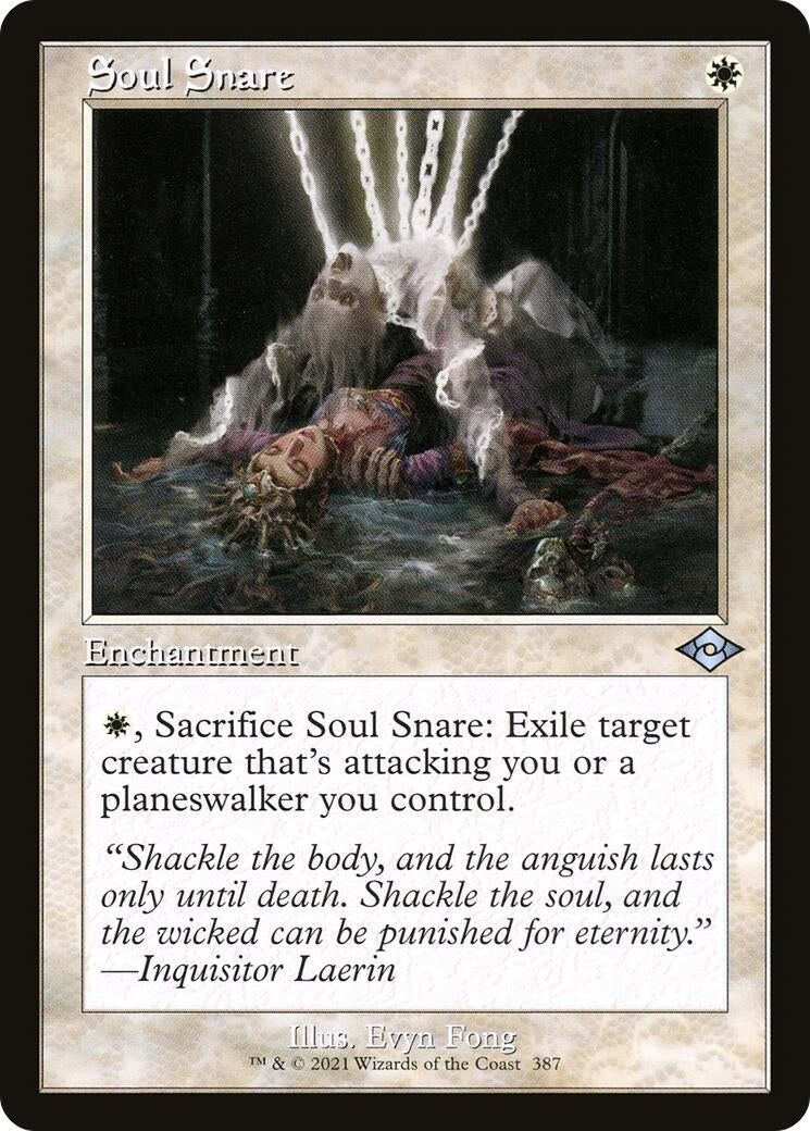 Image for Soul Snare (Retro Frame) (387) - Magic: The Gathering