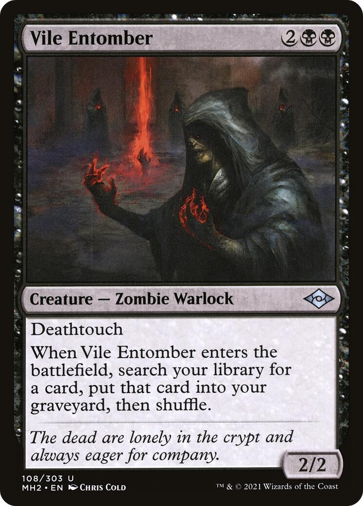 Image for Vile Entomber (108) - Magic: The Gathering