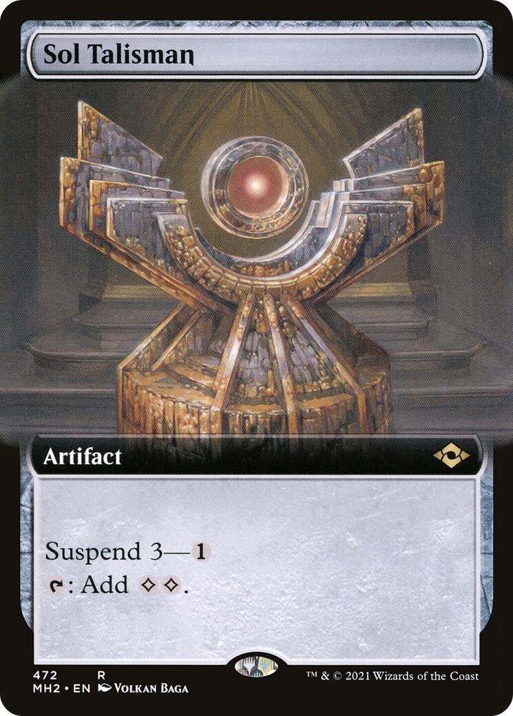 Image for Sol Talisman (Extended Art) (472) - Magic: The Gathering