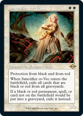 Image for Sanctifier en-Vec (Retro Frame) (Foil Etched) (386) - Magic: The Gathering