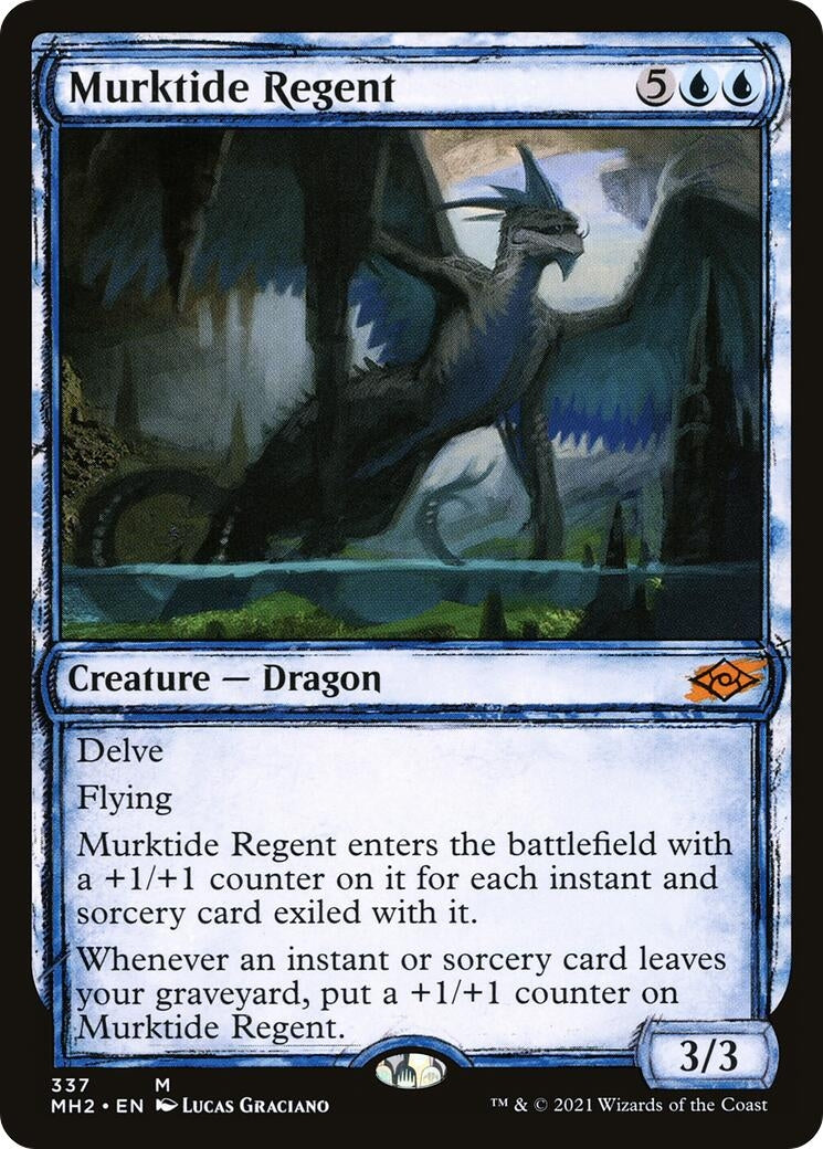Image for Murktide Regent (Showcase) (337) - Magic: The Gathering