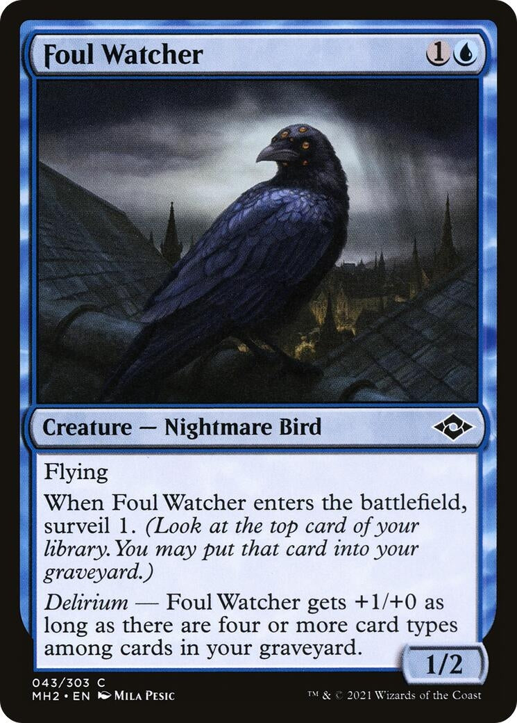 Image for Foul Watcher (43) - Magic: The Gathering